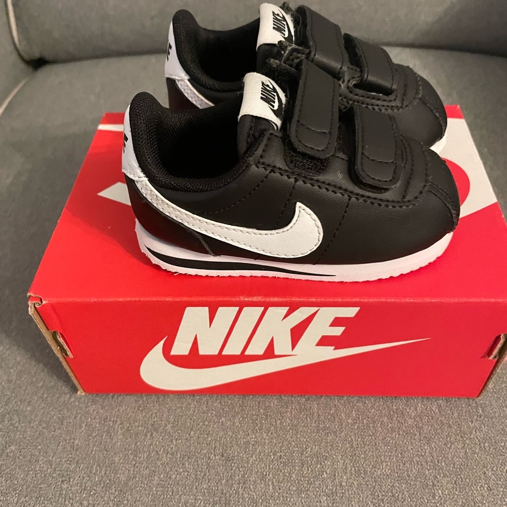 Nike Cortez Black 5 Toddler